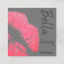 Buscar lápiz labial tarjetas de visita Rosa