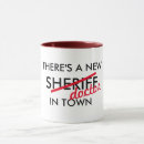 Buscar sheriff tazas Divertido