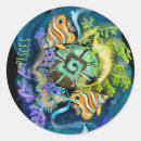 Buscar piscis pegatinas Símbolo