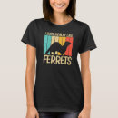 Buscar hurón del mascota camisetas Hombres