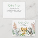 Buscar bebés lindos y adorables invitaciones Safari