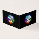 Buscar wiccan tarjetas de visita Pentagram