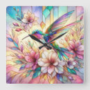 Buscar hummingbird relojes de pared Colibrí