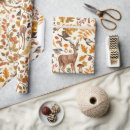 Buscar bosque papel de regalo Bohemio