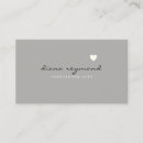 Buscar mujer profesional tarjetas de visita Gris