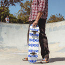Buscar decoración tablas de skate Azul
