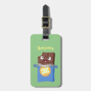 Buscar dibujo animado etiquetas para maletas Adorable