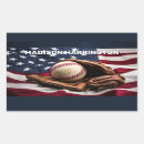 Buscar beisbol rectangulares pegatinas General y unisex