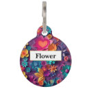 Buscar placas para mascotas Floral