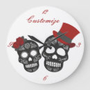 Buscar calaveras relojes de pared Cráneos