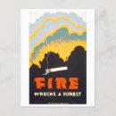 Buscar bosques postales Vintage