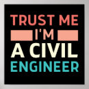 Buscar ingeniero civil posters Divertido