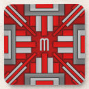 Buscar geométrico posavasos Vintage