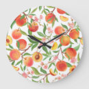 Buscar fruta tropical relojes de pared Floral