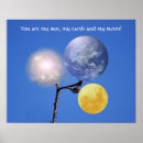 Buscar sol y luna posters Tierra