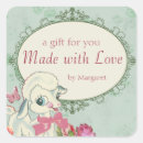 Buscar ovejas lindas pegatinas Crochet