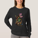 Buscar dragón largo camisetas Hada