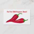 Buscar chili tarjetas de visita Caliente