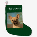 Buscar francés calcetines navideños Perros