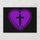 Buscar cruz gótica postales Negro