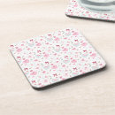Buscar perlas corcho posavasos Rosa