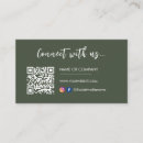 Buscar bosque tarjetas de visita Redes sociales