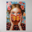 Buscar mariposa artística posters Retrato