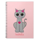 Buscar gato del dibujo animado cuadernos General y unisex