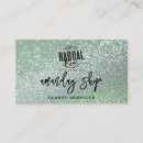 Buscar líneas verdes tarjetas de visita Jefes