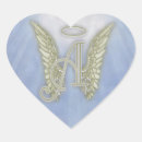 Buscar monograma del ángel pegatinas Alfabeto