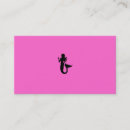 Buscar profesor la natación de tarjetas de visita Instructor