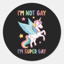 Buscar unicornio gay pegatinas Arco iris