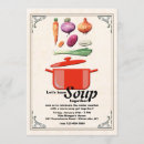 Buscar sopa invitaciones Verduras