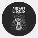 Buscar mecánicos pegatinas Mecánico de aeronaves