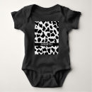 Buscar negro de la vaca bebe ropa Bebé