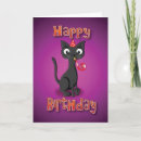 Buscar gato negro tarjetas Diversión
