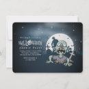 Buscar halloween zombie invitaciones Cementerio