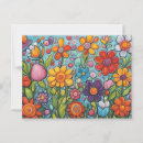 Buscar flores alegres postales General y unisex
