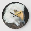 Buscar pájaro marrón relojes de pared Blanco