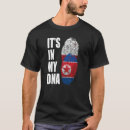 Buscar norcoreano camisetas Dna
