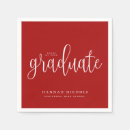 Buscar graduación servilletas Colores escolares