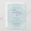 Buscar aguamarina invitaciones Elegante