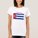 Buscar bandera cubana camisetas Cubanita
