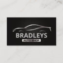 Buscar deportes motor de tarjetas de visita Coche