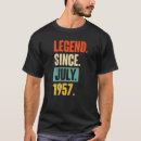 Buscar leyenda desde 1957 camisetas 65