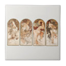 Buscar alphonse mucha azulejos Floral