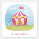 Buscar cumpleaños del carnaval pegatinas Circo