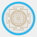 Buscar yantras pegatinas Sri yantra