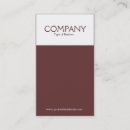 Buscar título tarjetas de visita Plantilla