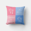 Buscar huellas del bebé cojines Para ellos